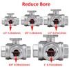 HSH-Flo 3/8 inch 3 Way L Port Stainless Steel 304