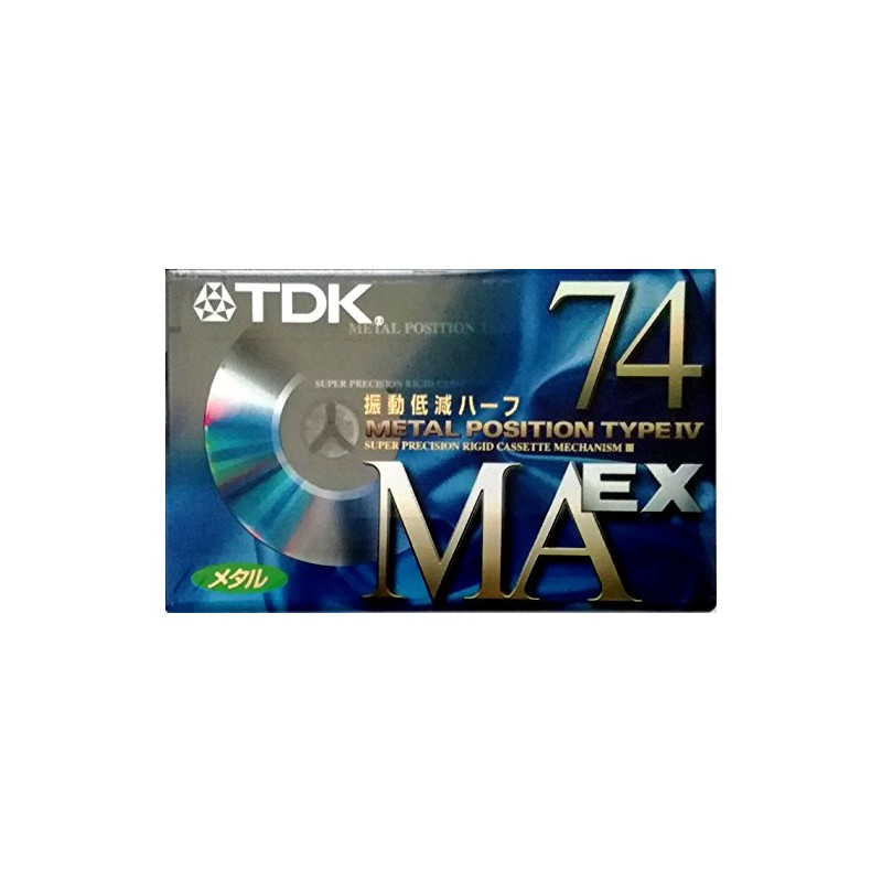 TDK メタルテープ MAEX 74分 振動低減ハーフ MAEX-74