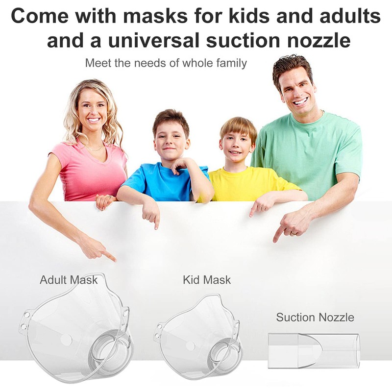 Handheld Nebulizer Atomizer Steam Inhaler Mesh Nebulizer Household Portable Atomizing