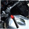Alipis 2pcs Motorcycle Gas Caps CNC Vent Hose for Off