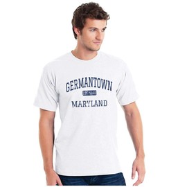 Germantown Maryland T-Shirt EST 3X Grey