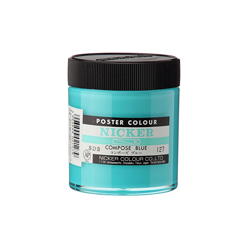 Knicker Poster Color 130ml 127 Compose Blue