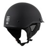 Milwaukee Helmets MPH9718DOT Dot Approved Matte Black 'Momentum' Half Face