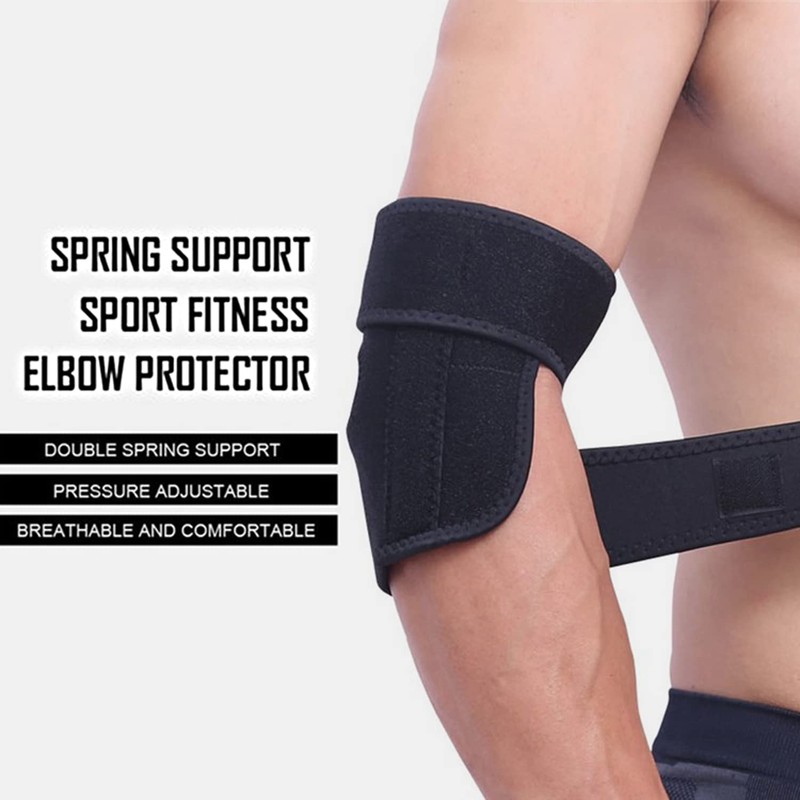 Adjustable Tennis/Golf Elbow Support Brace Strap Band Forearm Protection