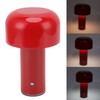 LED Desk Lamp Mushroom Design USB Charging 3 Color Temperature