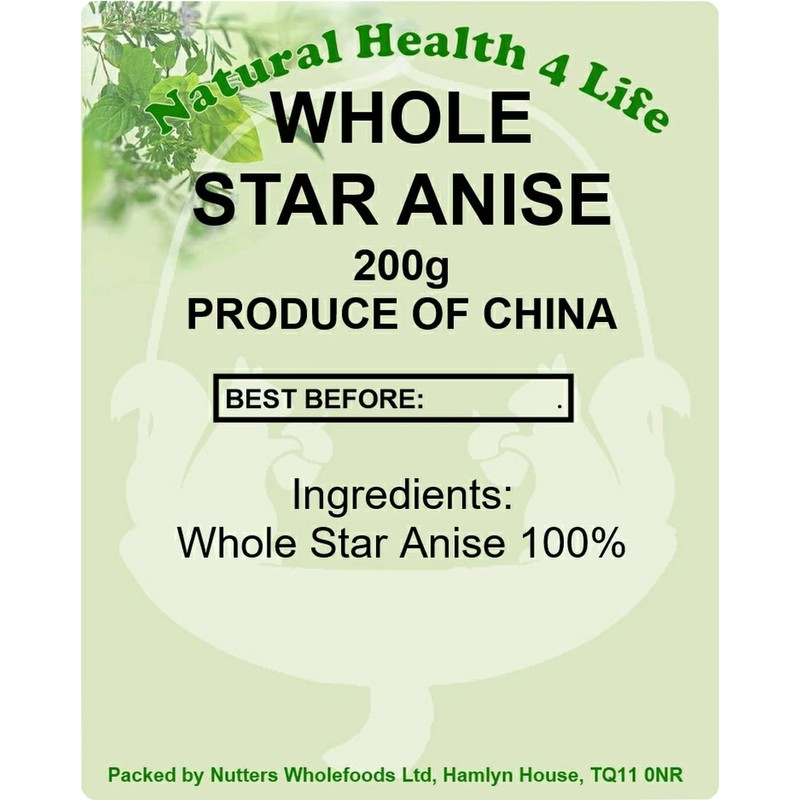 Natural Health 4 Life Star Anise 200g