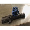 文鎮/ペーパーウェイト ふくろう 木 【伝統工芸品南部鉄器】
