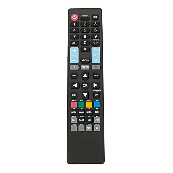 ALLIMITY Remote Control Compatible with HCK RCA TV 32C1NHD-T2 RB24H1-UK