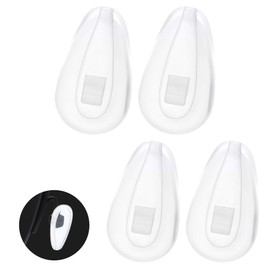 Betterun Clear Replacement 2 Pairs Nose Pads for Oakley Tincup OX3184/Wiretap 2.0 OX5152/Base Plate OX3232/Surface Plate OX5132/Wingback SQ OX5148/Wingfold OX5100