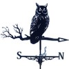 Stainless Steel Weather Vane Durable Retro Farm Scene Garden Stake