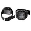 Men Rectangle Digital Sports Watch Night Light Rectangle Display Waterproof