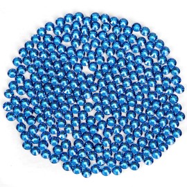 Flatback Rhinestones Non Hotfix Rhinestones for Crafts Glass Nail Rhinestones Nail Gems Crystals Rhinestones for Makeup Bags Shoes Decoration DIY(SS8,1440pcs,Capri Blue)