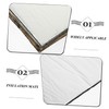 ULTECHNOVO 10pcs Car Fireproof Sound Insulation Mat Foam Board Pad