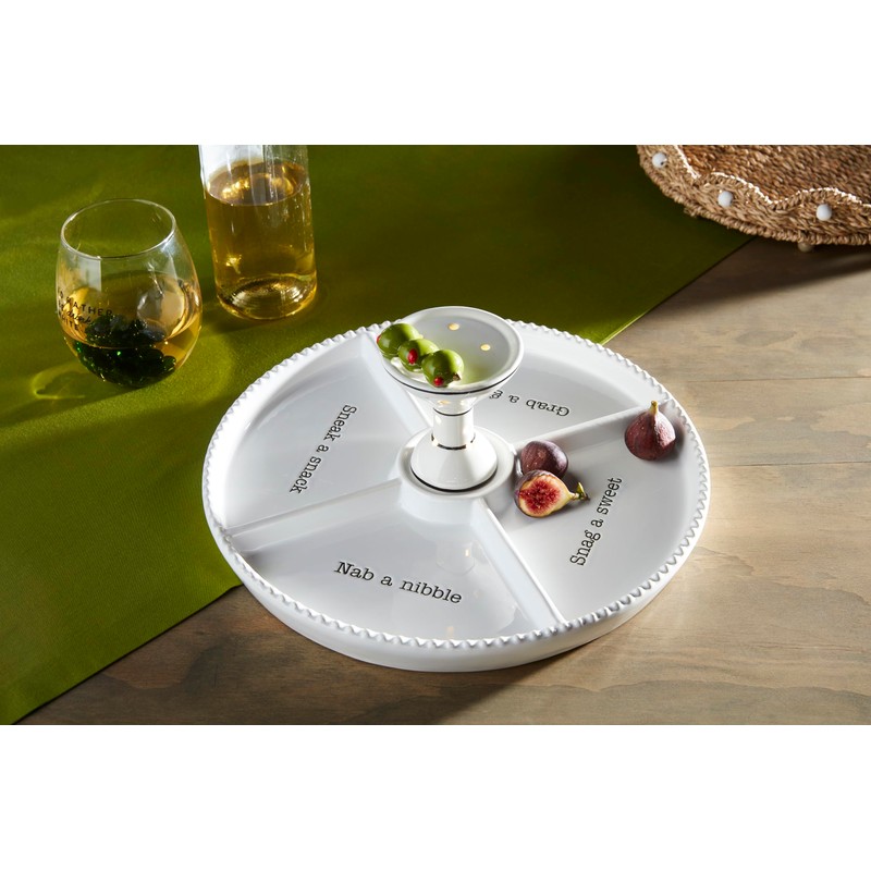 Mud Pie Light Up Martini Sitter; 4 1/4" X 2