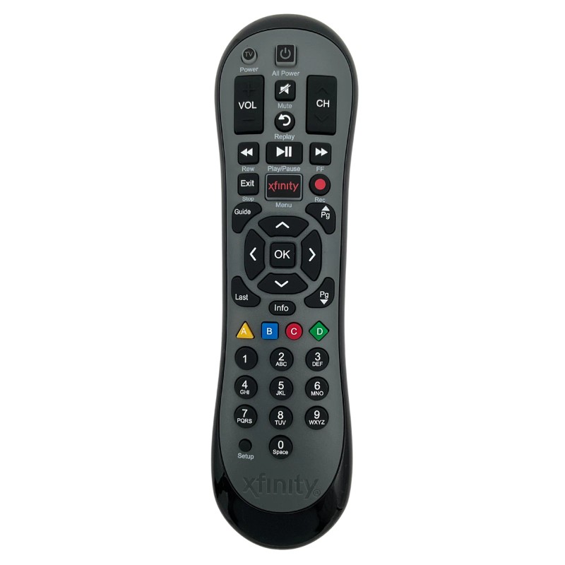 XFINITY 4 x Xfinity Comcast XR2 C143104 Grey Black Remote