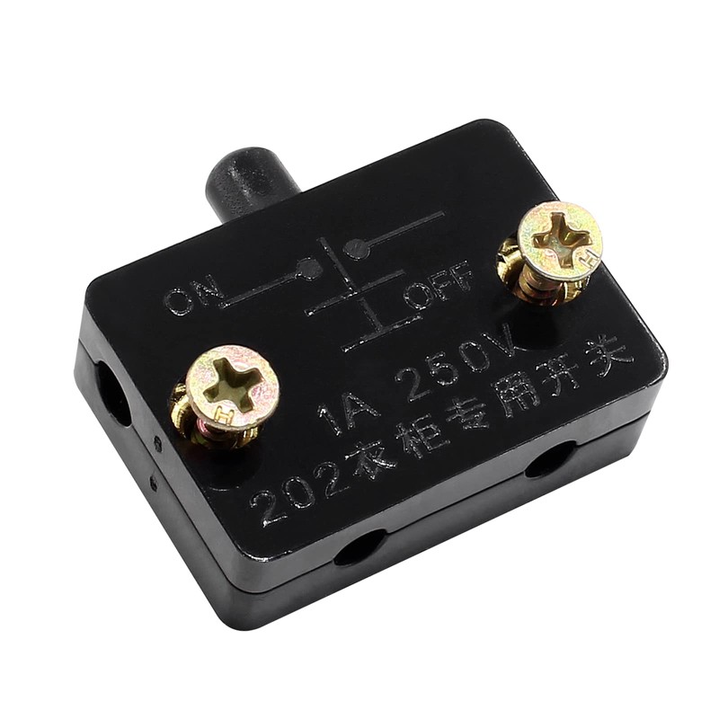 Litoexpe 8 Pcs Cabinet Light Switch, Pantry Door Lamp, Normally