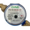 DAE AS200U-75 Water Meter, 3/4" NPT Couplings, Measuring in Gallons