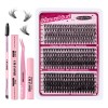 Kit De Extensiones De Pestañas Lashes 30d-100d 10-18mm 300ps