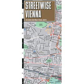 Streetwise Vienna Map - Laminated City Center Street Map of Vienna, Switzerland