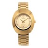 Technos T9C12GC Men's Tungsten Date Wristwatch, Gold, gold, Bracelet Type