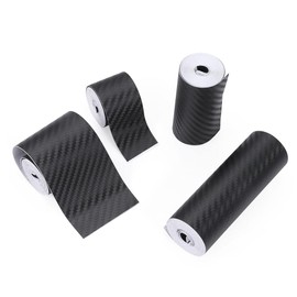 Carbon Fiber Car Door Edge Entry Guards Sticker Protector Strip Sticker Auto Door Sill Anti Scratch Tape DIY Paste Protection Film Tape(5cm-10M)