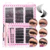 30d+40d+50d+60d+80d+100d Kit Extensiones Pestañas Diy Lash