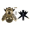 Bumblebee Door Knocker - Brass (Standard Size)