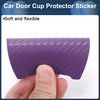 INFINAUTO 3D Car Door Handle Scratch Protector, 90x100mm Car Door