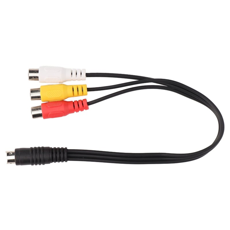 Zopsc Cable S Video de 4 Pines a 3RCA, Cable