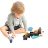 Electric Magnetic Animal Toy Train Set Preschool Educational Learning Toy