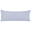 Nestl Body Pillow Cover Soft Pillowcase Lightweight Ice Blue Microfiber