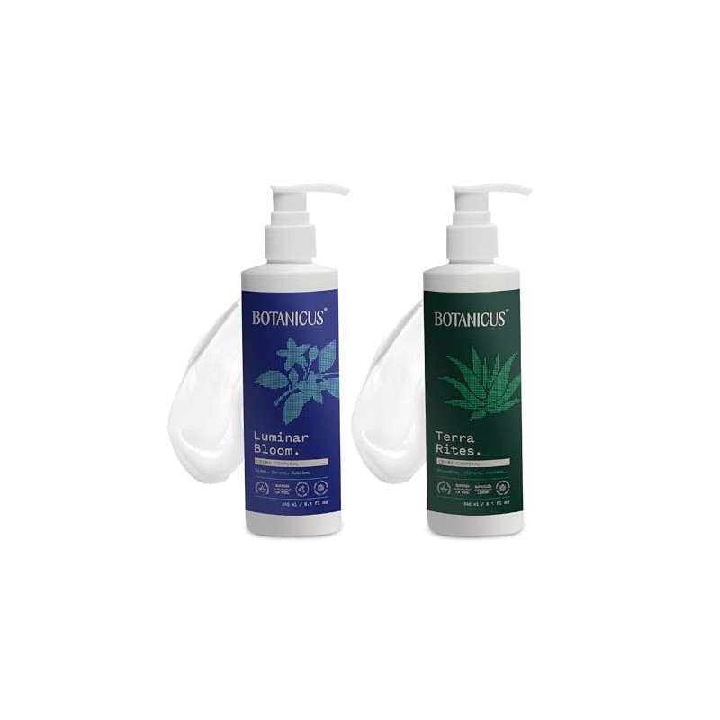 Botanicus - Kit 2 Cremas Corporales Luminar Bloom y Terra