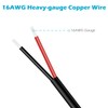 Fancasee 16AWG DC Power Pigtail Cable, 5.5mm x 2.5mm DC