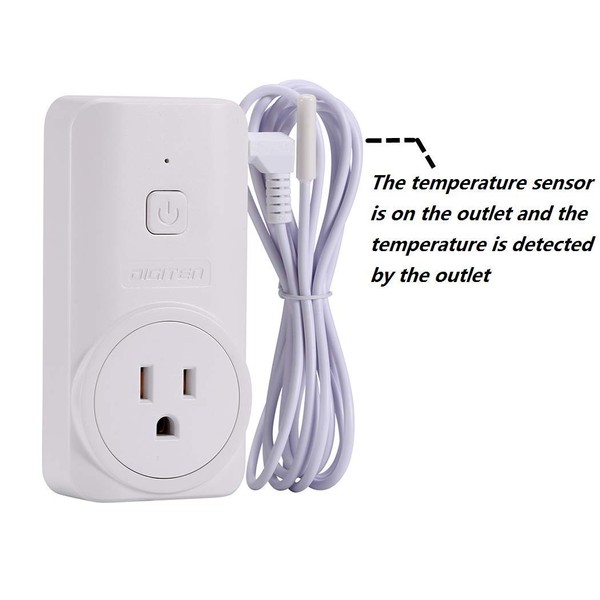 SENSTREE Wireless Thermostat Outlet, Temperature Control Outlet Heating and Cooling