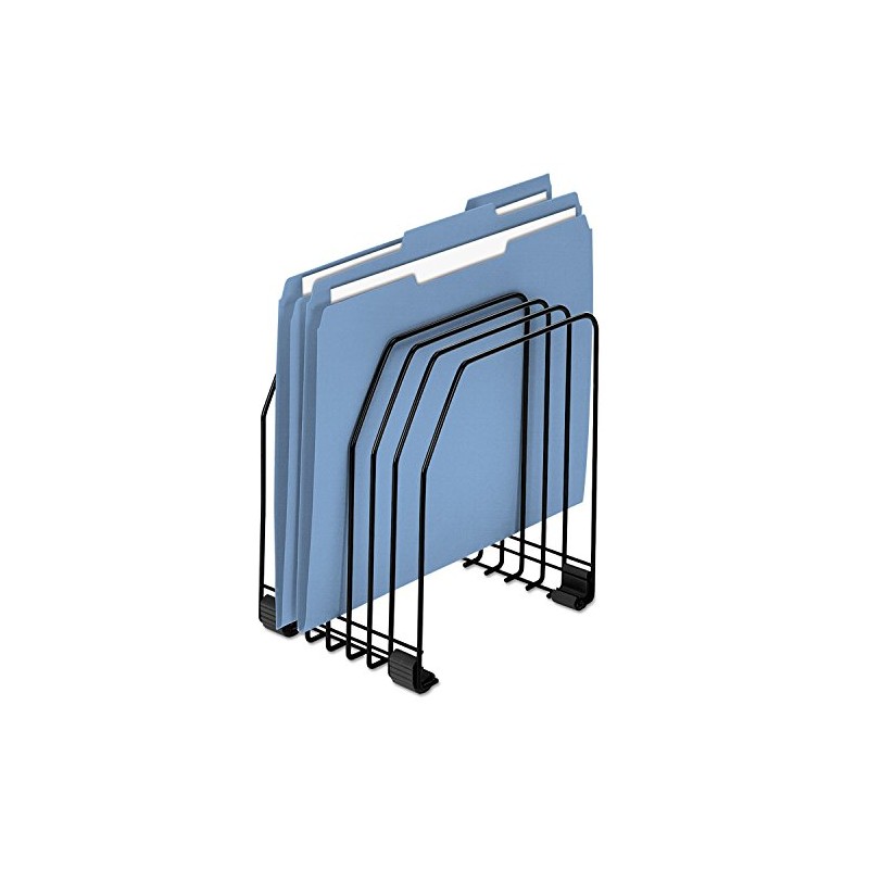Fellowes Workstation File Organizer, 7 Section, Wire, Black (68112)