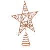 com-four® Decorative Star Christmas - Metal Christmas Tree Decoration -