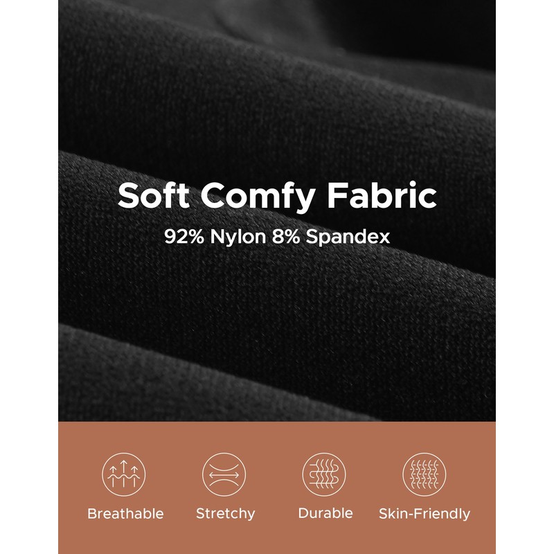 INNERSY Women's Slip Shorts for Under Dresses Seamless Anti Chafing