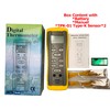 TECPEL DTM-307B digital Dual input Thermometer with type k bead