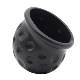 Tow Bar Ball Cap Towing Hitch Trailer Ball Cover Caravan Truck Trailer Towball Protect 50Mm Rubber Black Universal Car Accessories