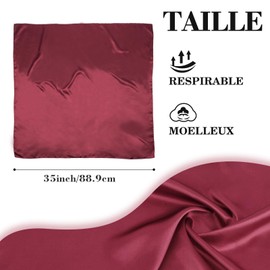 Scarf for women, 35 x 35 inches, silk scarf, scarves and scarves for women, headscarf for women, bandana for men and women, hair scarf made of silk, bandana for women, silk scarf, women's scarf, Silk