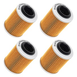 Road passion Oil Filter 420956123 420256188 Replacement for Can-Am Maverick 1000 X3 Max Trail 700 800 1000 Turbo R RR Sea Doo Ski doo Spark Ryker STD 600 900 Commander Renegade 1000r 420956120 (4Pcs)
