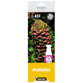 ASF Probiotics Reef Shot Saltwater Aquarium Supplement | Easy to use | 48 Week Supply for 50 Gallon Tank | Promotes Coral Health | 24 Shots