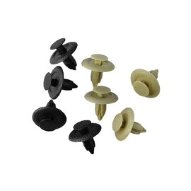 Tuqiang 10 Stück Rivets en plastique pour voitures Clip de rivet Fixation de doublure d'aile Rivet de fixation de carrosserie Fixation universelle Autoverriegelung (Stil 216)