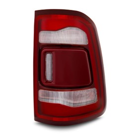 AKKON - Fit 2019-2023 Dodge Ram 1500 Limited/LongHorn/Laramie (Non Blind Spot Sensor) LED Tail Light - OE Red Clear Right