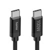 Hama Ladekabel Fabric, USB-C - USB-C, 100W, 1,5 m, Nylon,