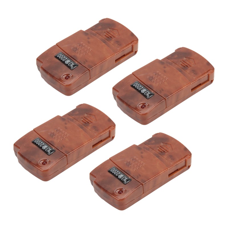4 Sets 330MHz Smart Remote Key Fob LED 4 Channel
