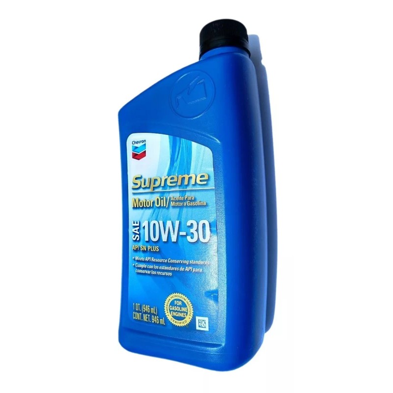 Chevron Aceite Motor A Gasolina 10w-30 Chevron Supreme