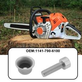 Briny River 2Pcs Chainsaw Brake Cap Sleeve Screw 5mm 1141-790-6100 Compatible with Stihl MS261 MS241 MS500i