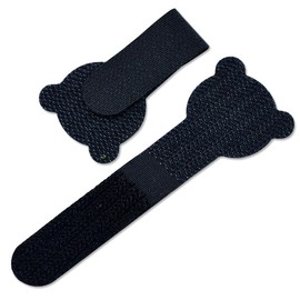 Pack of 15 Reusable Cord Organizer Keeper Holder, Fastening Cable Ties Straps for Earbud Headphones Phones Electronics Electrical Computer PC Wire Wrap Management(5 Color)