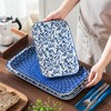 vancasso Serving Platters Set of 3, 16"/14"/12" Inch Rectangular Trays